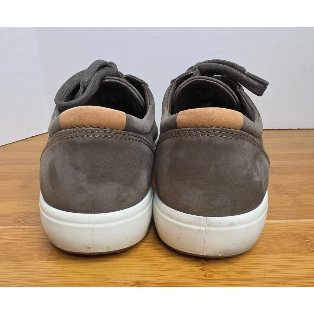 ECCO Men's Soft EU 43 9-9.5 Leather Sneaker